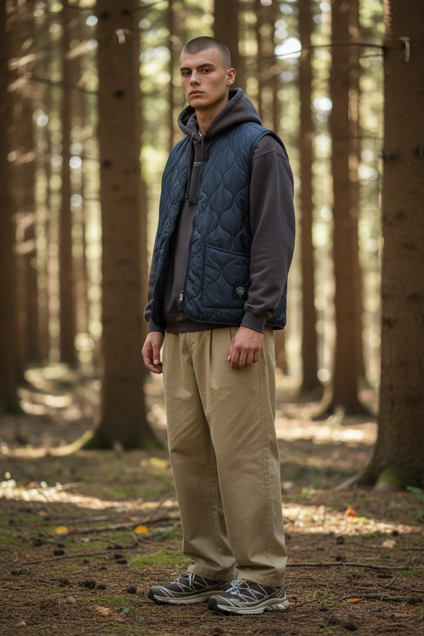 Quilted Layer Gilet Vest